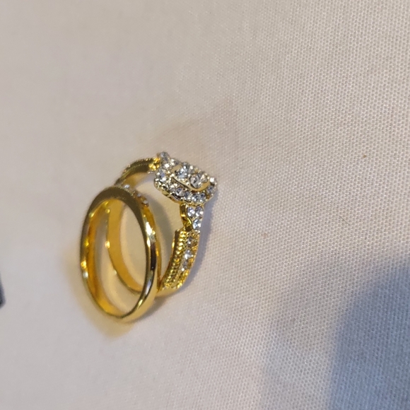 COPY - Yellow Gold Wedding or Engagement Set NEW - Picture 3 of 3